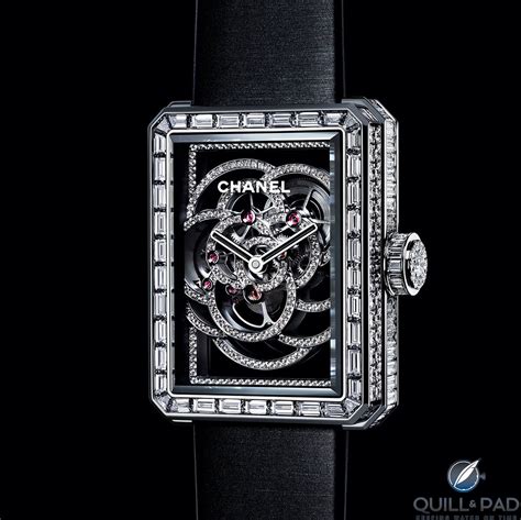 who makes chanel watch movement|chanel skeleton movement watch.